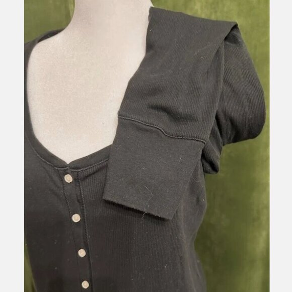 Victorias Secret Black Women's Long Sleeve Knitted Pullover Size: L - Picture 4 of 5